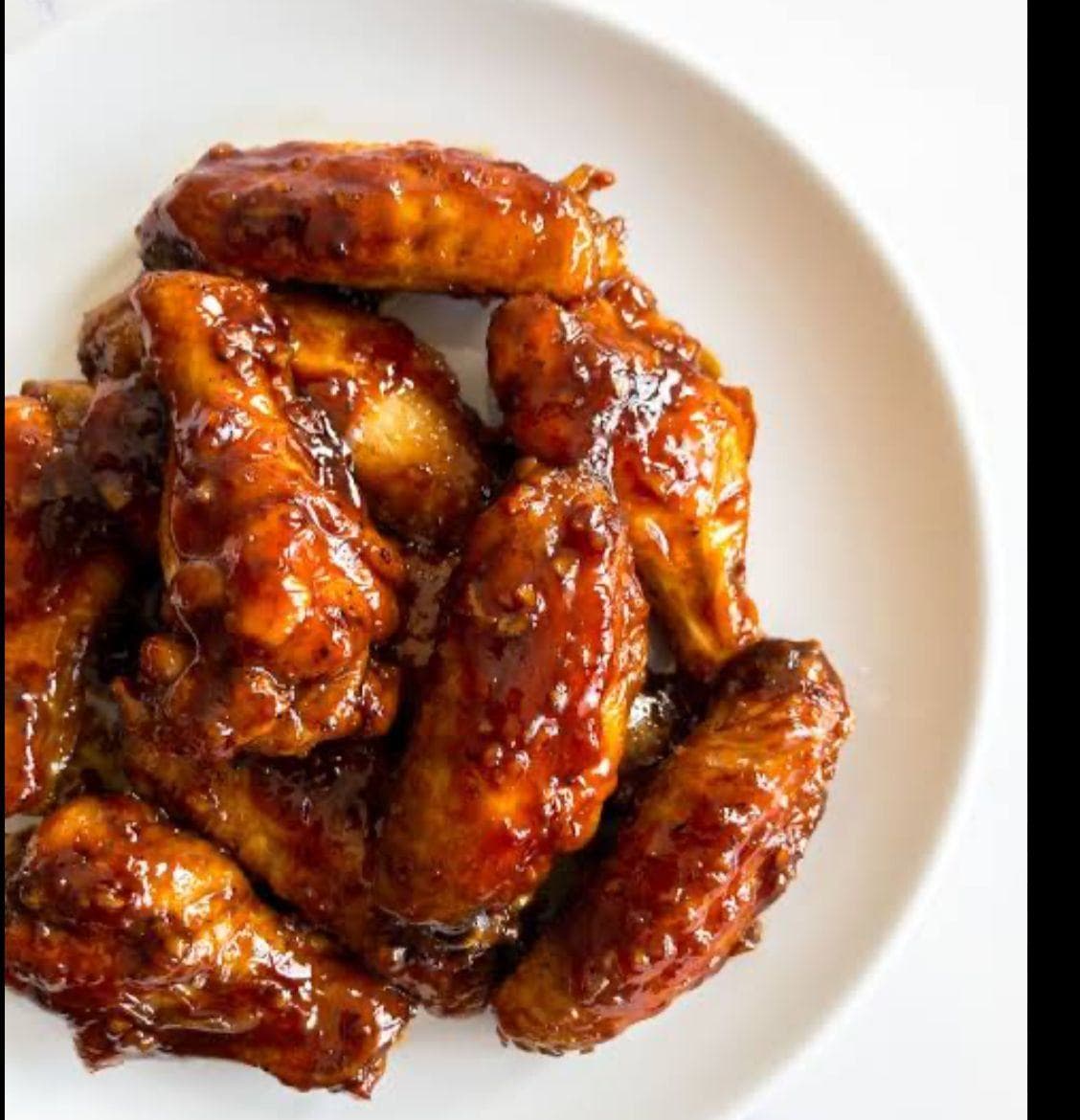 Honey Chilly Garlic Chicken Wings