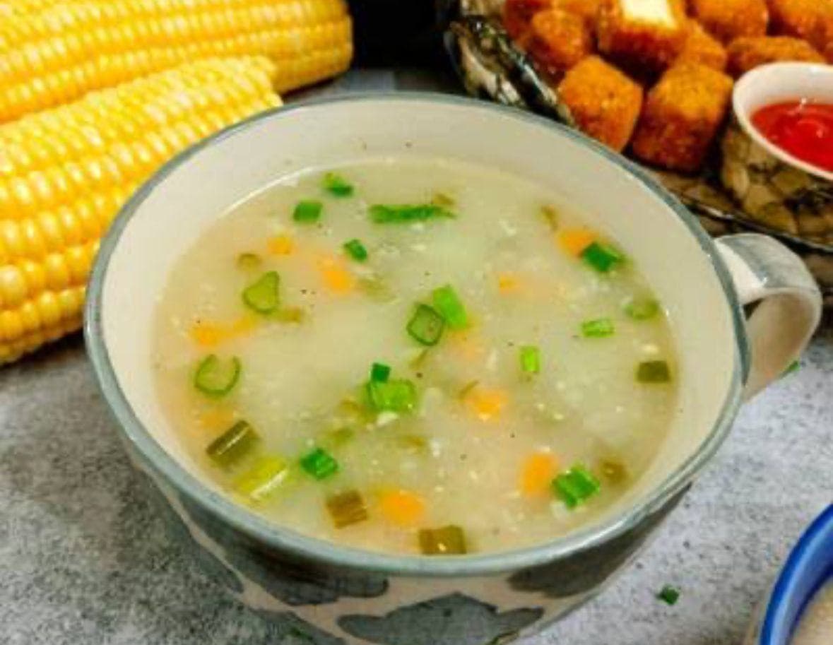 Sweet Corn Soup Veg