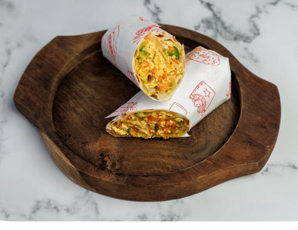Egg Stuffed Tortilla Wrap
