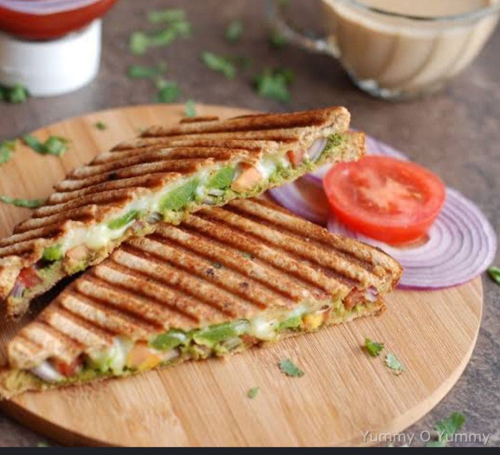 Cheese Chutney Sandwich