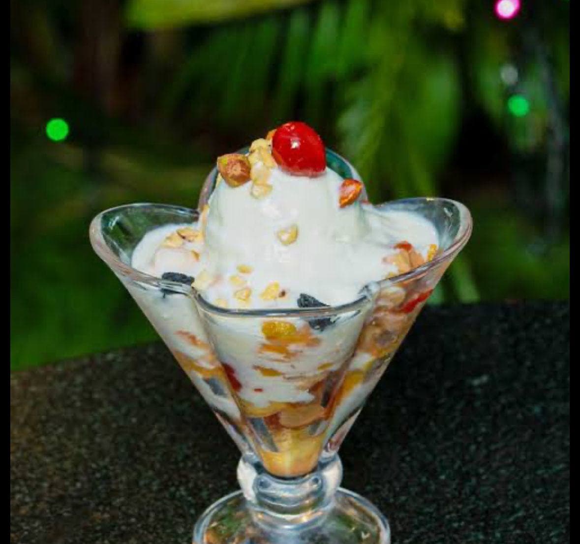 Ice Cream Fruit Salad